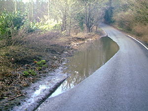 Brockswood Lane Flood After Brockswood Lane Flood After