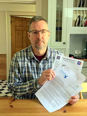 Nigel Quinton with copies of letters from three local headteachers nigel-quinton-with-copies-of-letters-from-three-local-headteachers-1.png