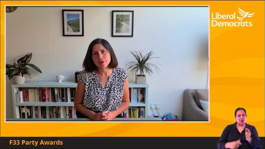 Patsy Calton Award winner 2020 is Anood Al-Samerai