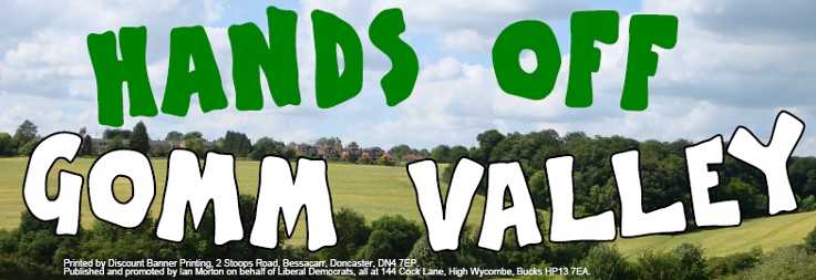 Hands Off Gomm Valley