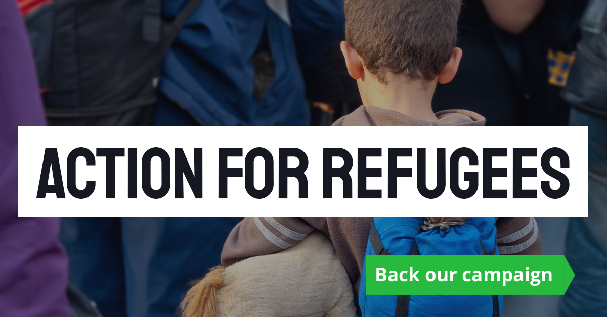 Welcoming refugees with compassion