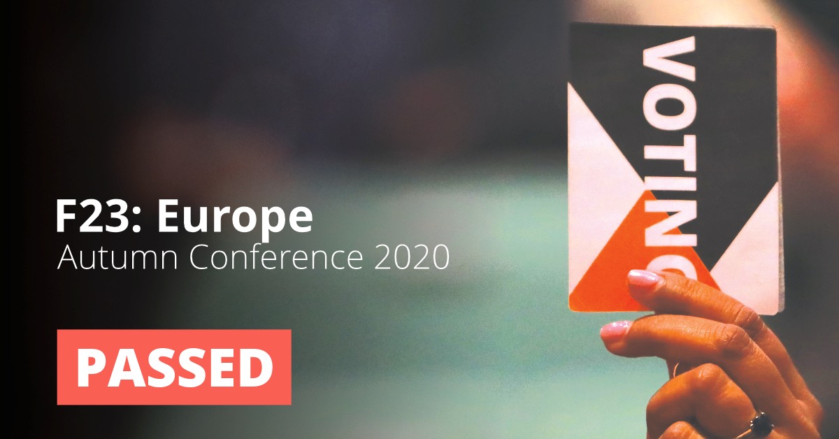 F23: The UK and Europe