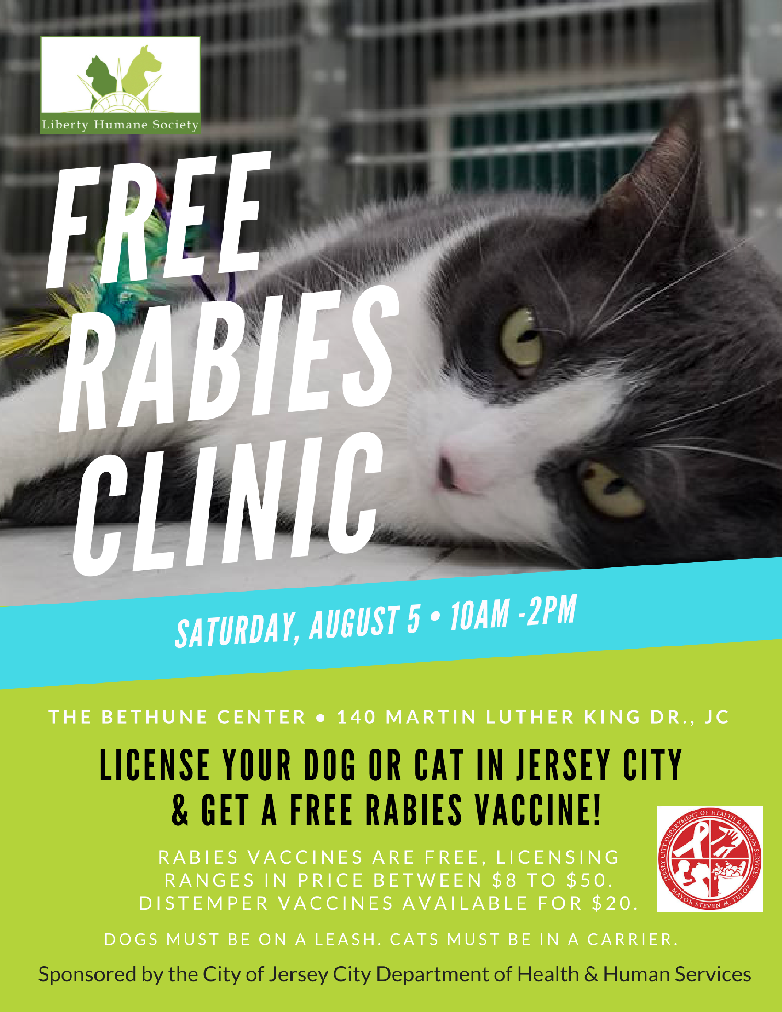 Free Rabies Clinic Liberty Humane Society