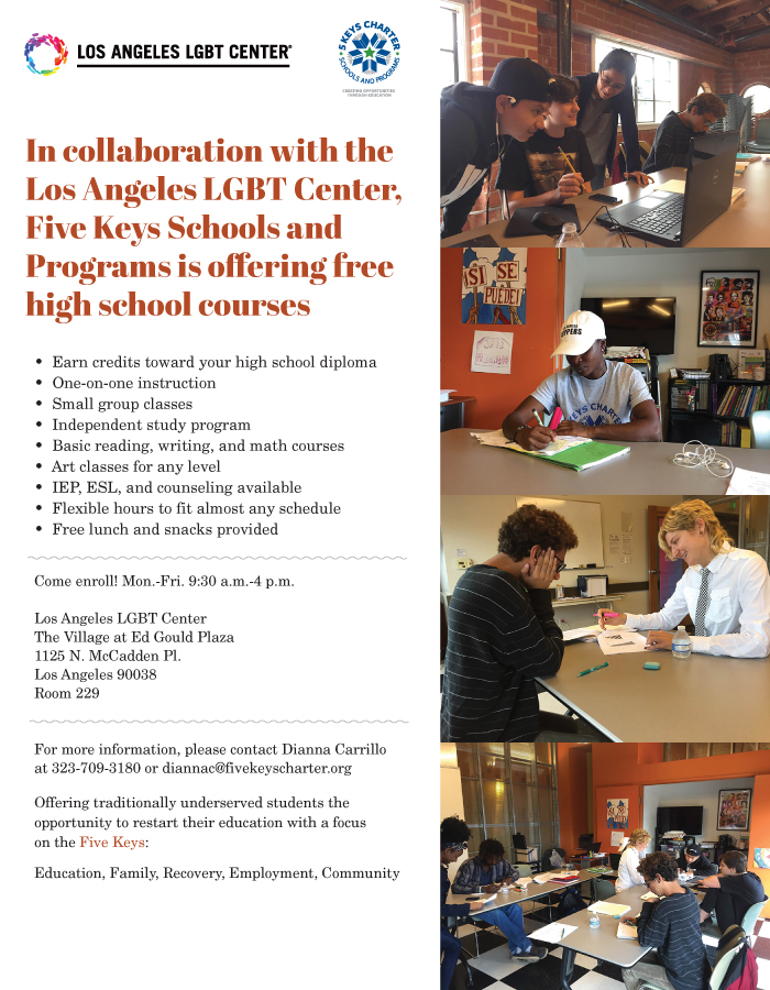 5 keys charter schools lifeworks flyer for high school counseling group