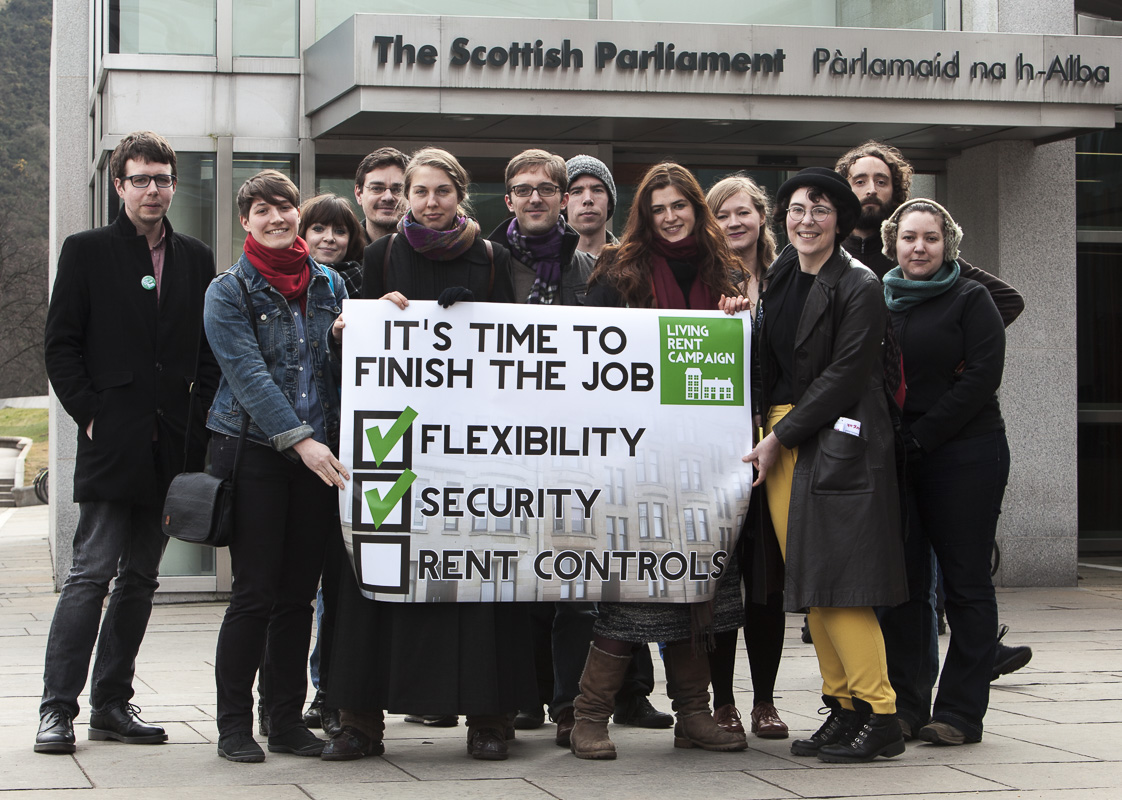Scotland’s tenants celebrate historic housing win Living Rent