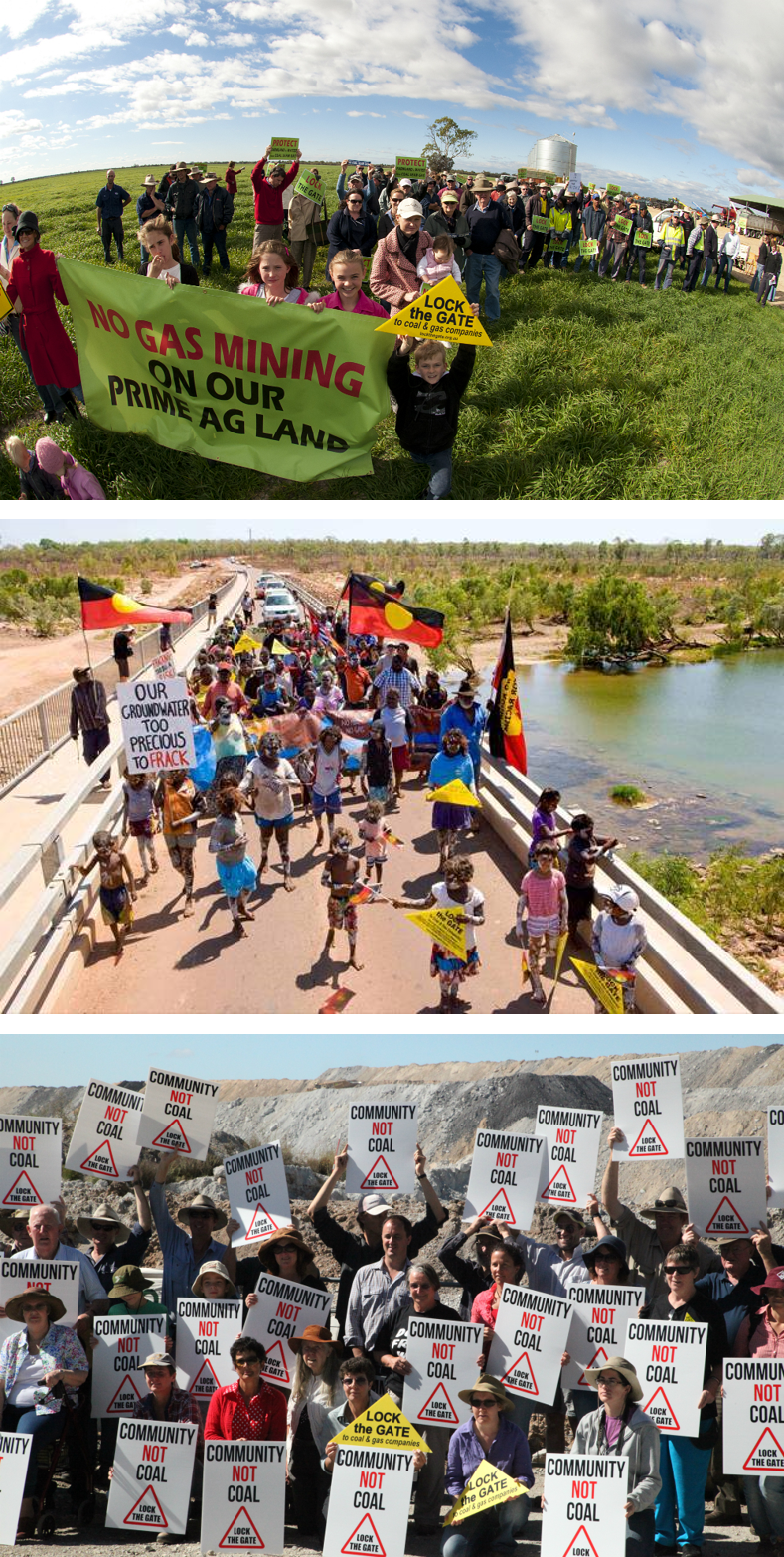 lock the gate alliance, coals seam gas risks, coal mining australia, what is fracking