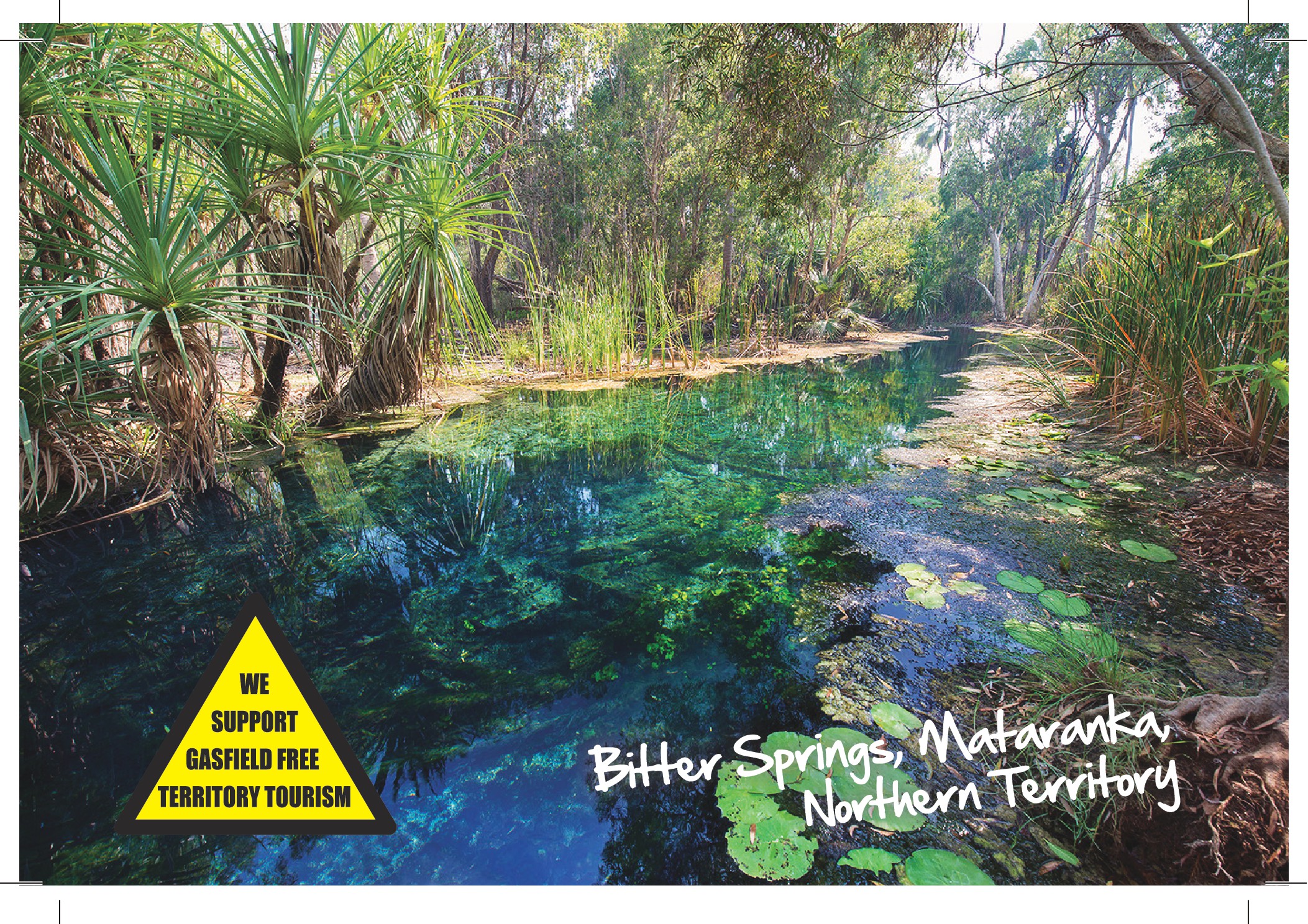 Gina’s Fracking Plans Put Mataranka Hot Springs at Risk