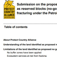 Protect Country Alliance Submission on No Go Zones Logo