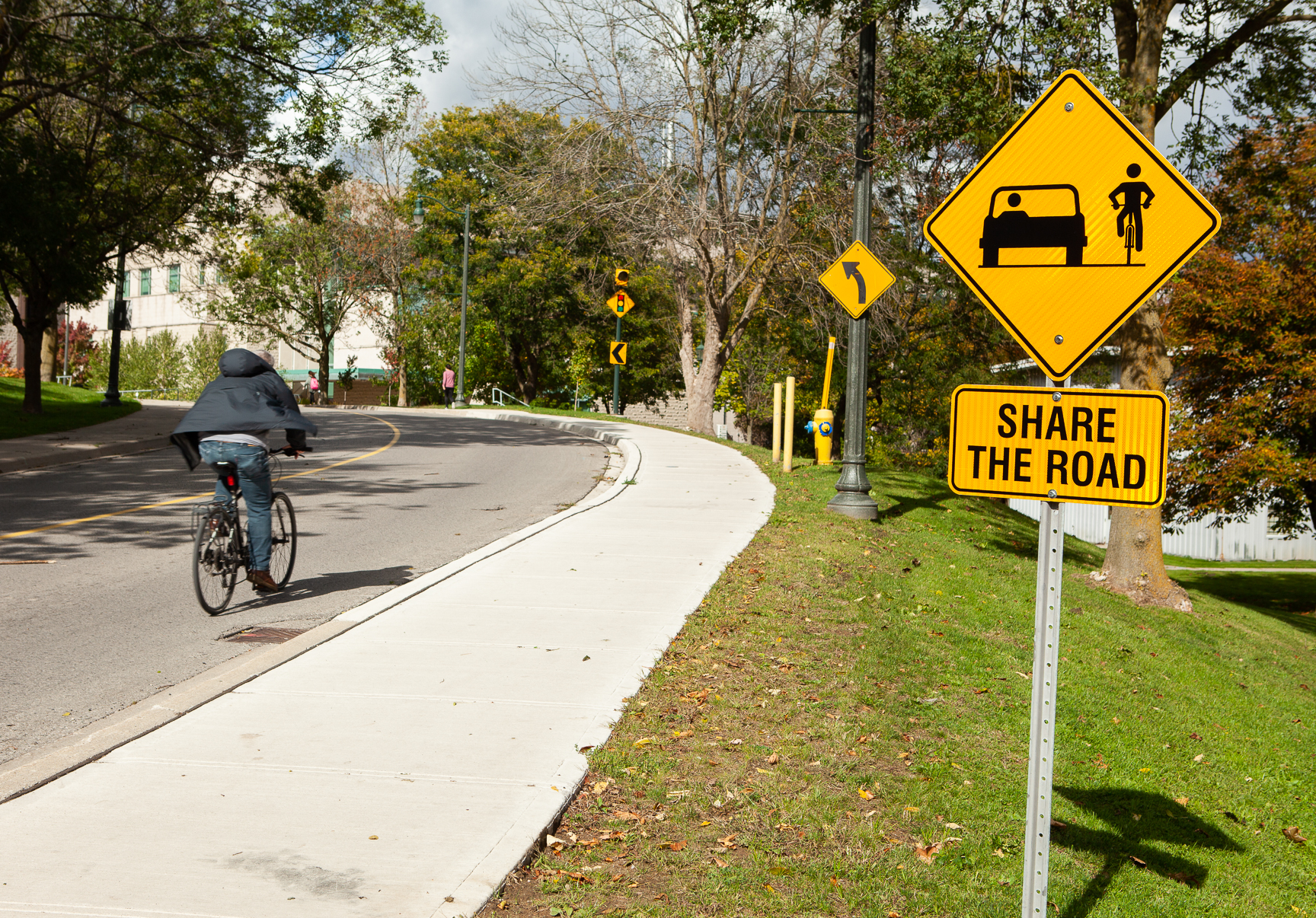 Shared Bike Path Shared Bike Path