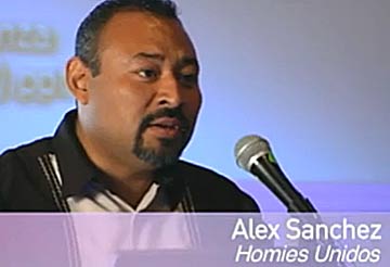 Alex Sanchez of Homies Unidos Alex Sanchez at the March 2009 UCLA forum,