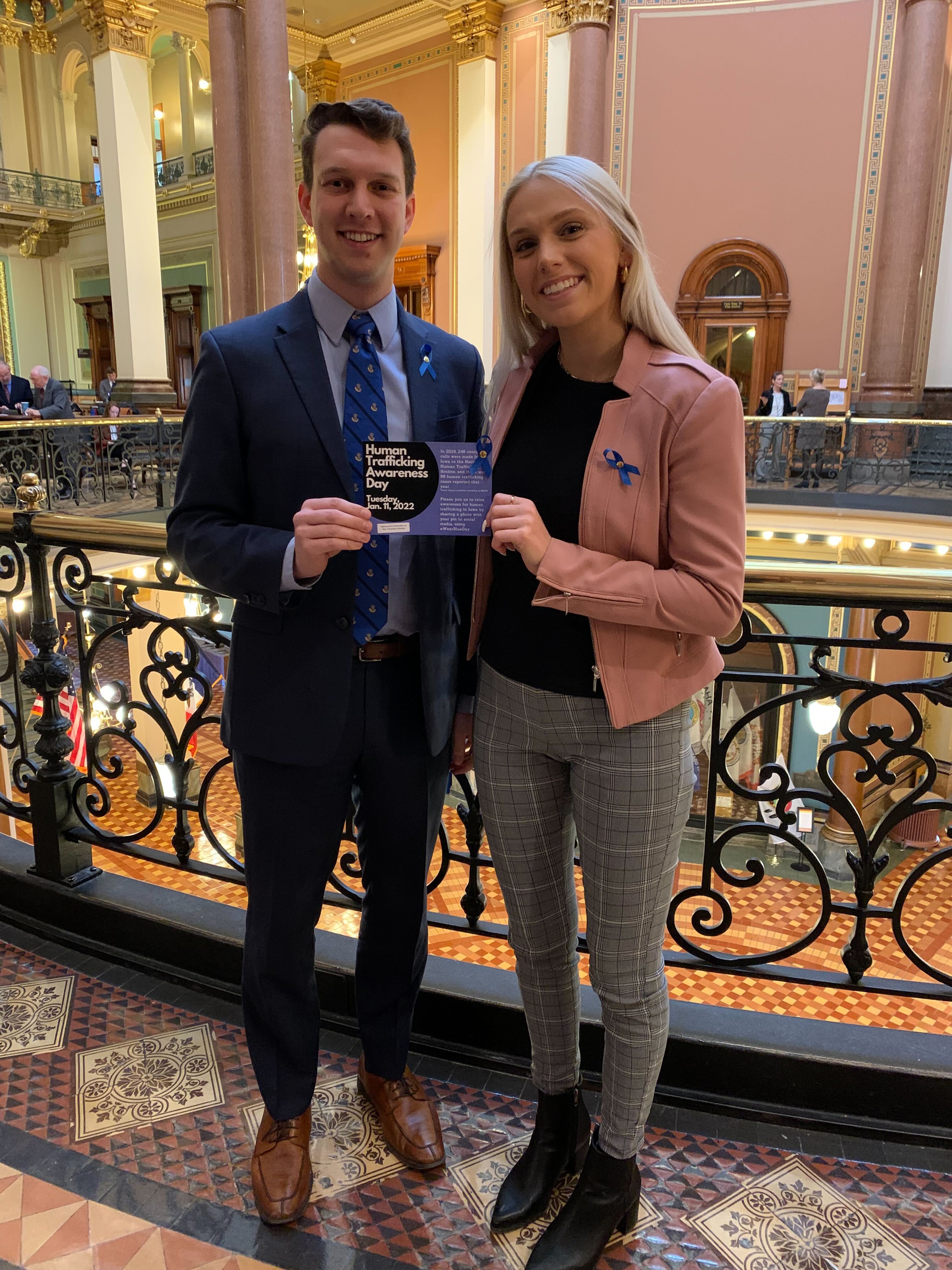 WearBlueDay Marsy's Law for Iowa