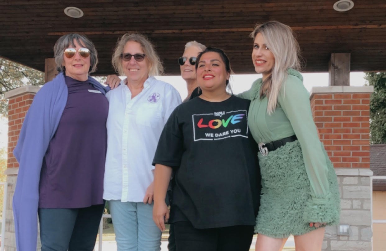 Marsy's Law for Wisconsin, HELP of Door County Display Silhouettes in