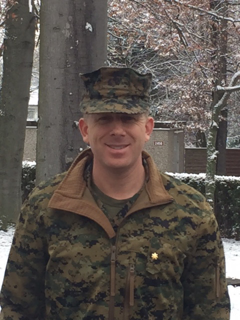Matt at Germany Drill site 12/17