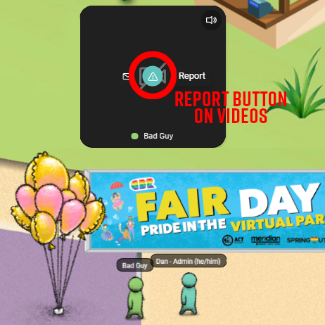 How to report a guest.