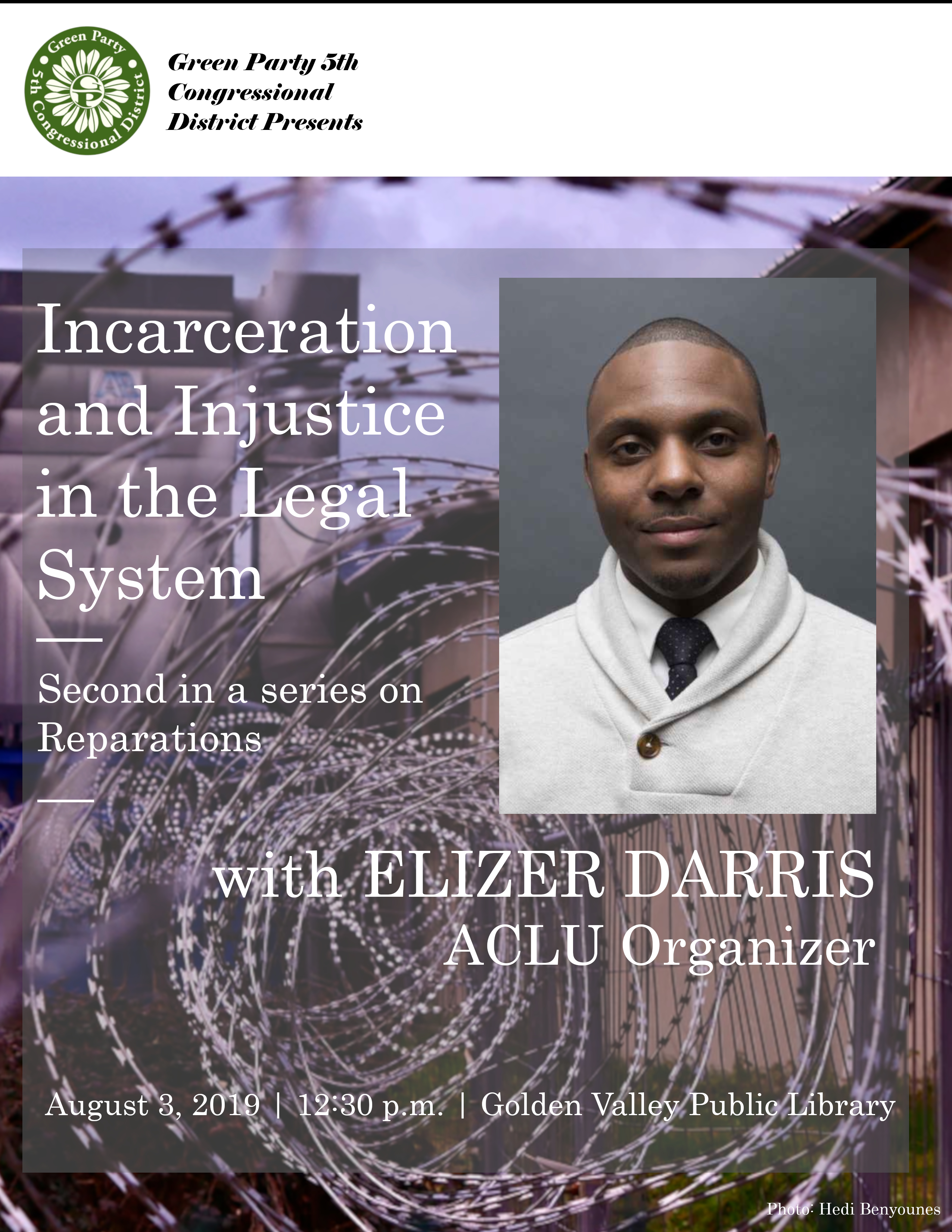 Elizer and Incarceration