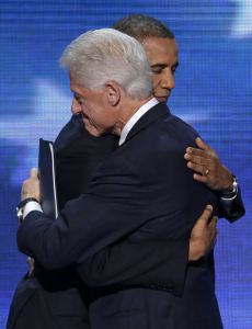 Clinton and Obama DNC 2012