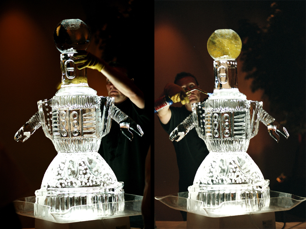 Servo Ice Sculpture
