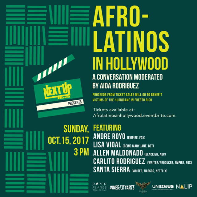 Next Up Series Presents: Afro-Latinos in Hollywood