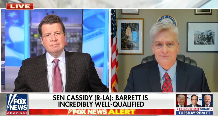 Sen. Cassidy Pretends Democrats ‘Threatened’ By Amy Coney &hellip;