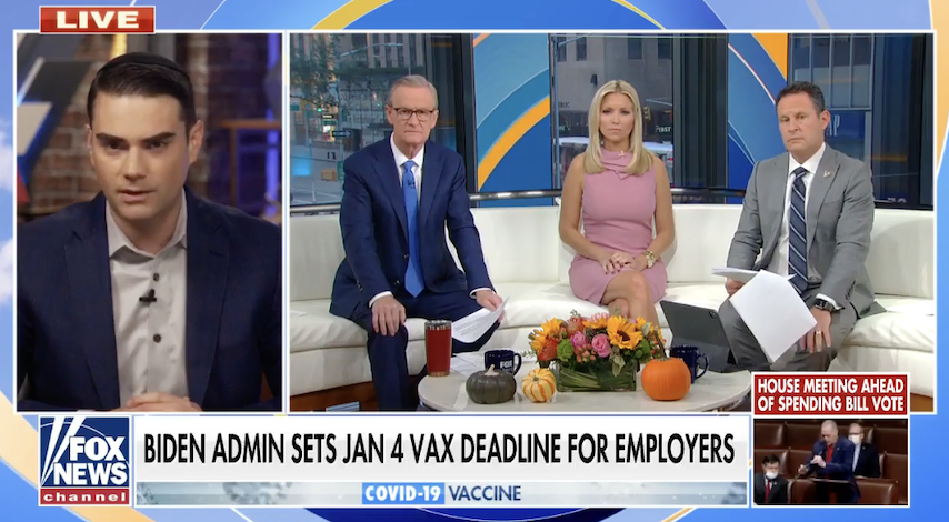 Fox Hypocrites Cheerlead Refusal To Comply With Vaccine Mandate