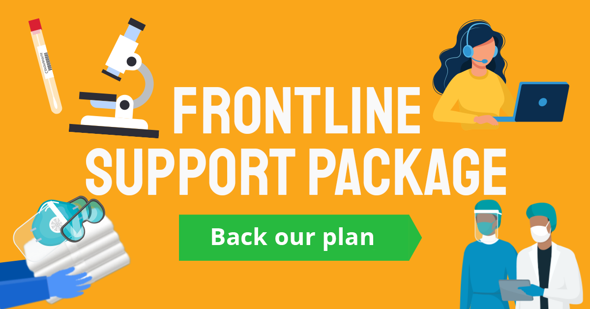 Back our Frontline Support Package