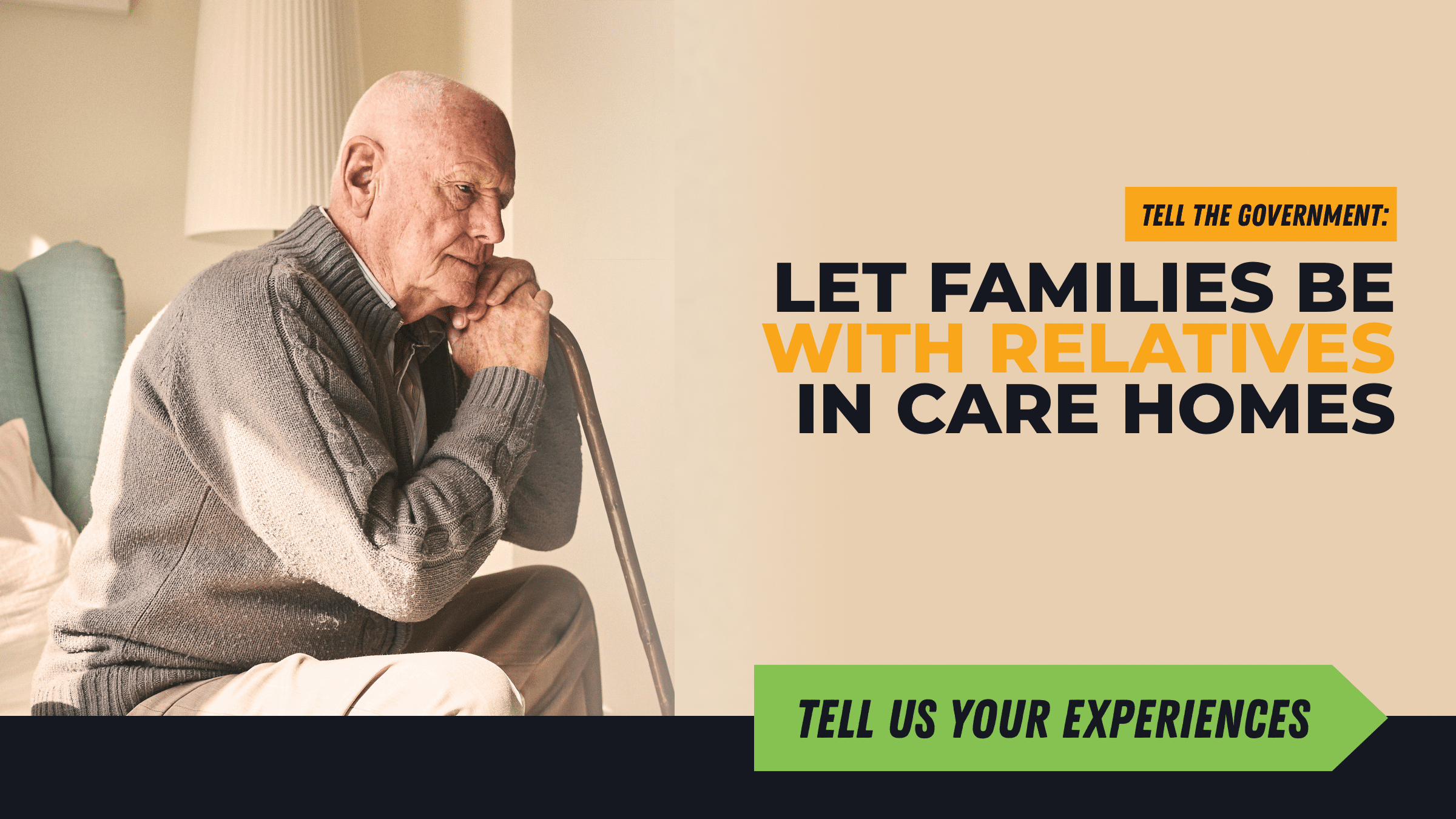 Tell us your care home experiences