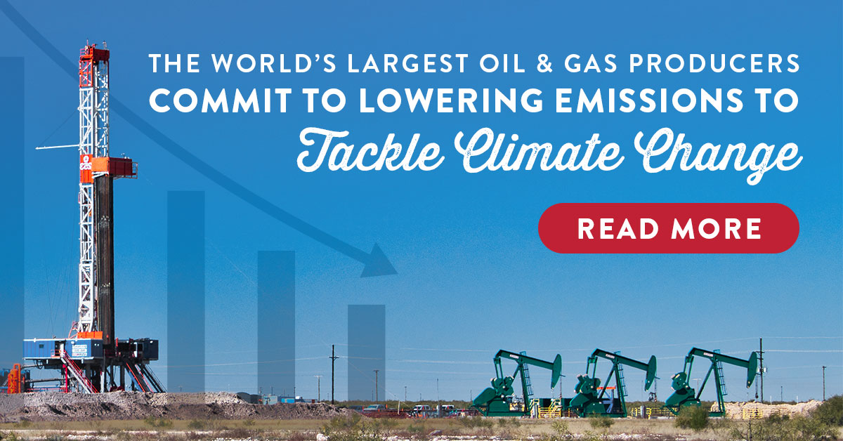 The World’s Largest Oil & Gas Producers Commit To Lowering Emissions To Tackle Climate Change