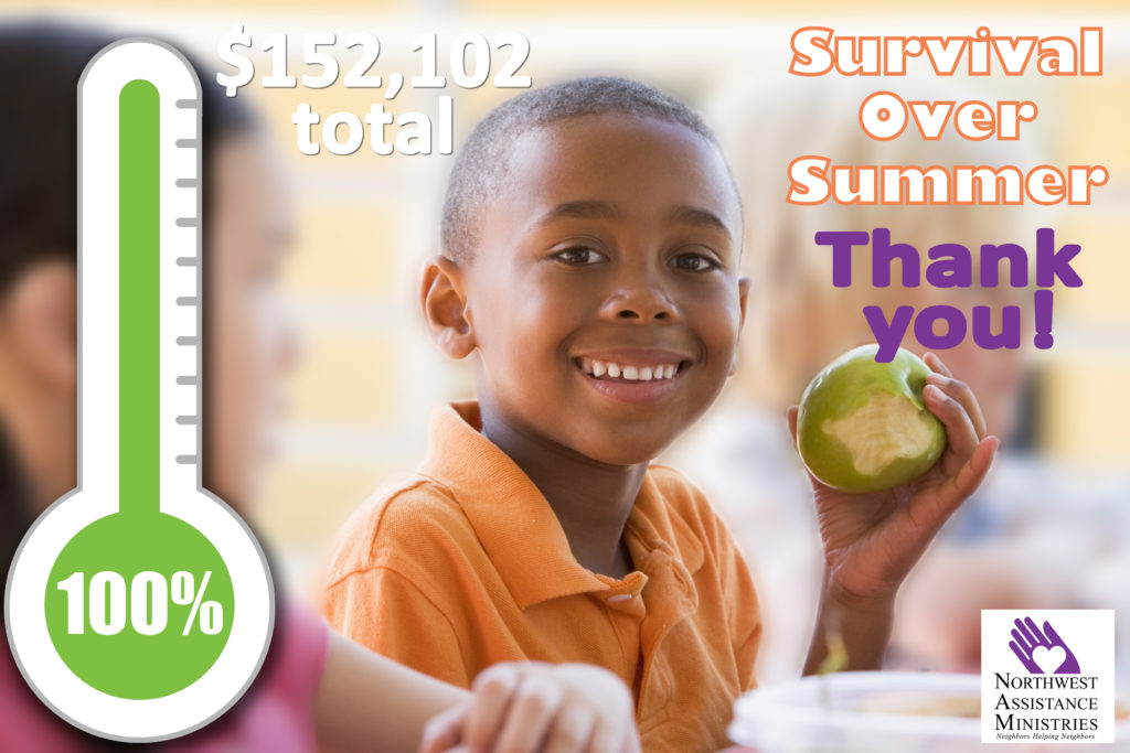 NAM Surpasses its Goal for the Survival Over Summer Campaign!