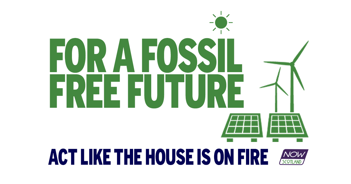 A4 POSTER: Fossil Free Future