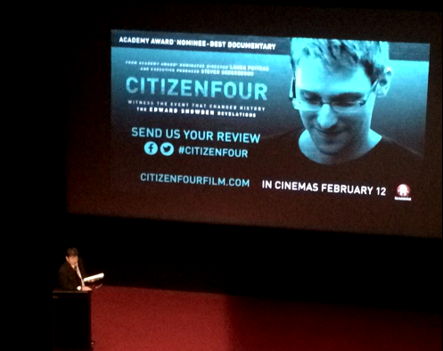 CITIZENFOUR screening CITIZENFOUR screening
