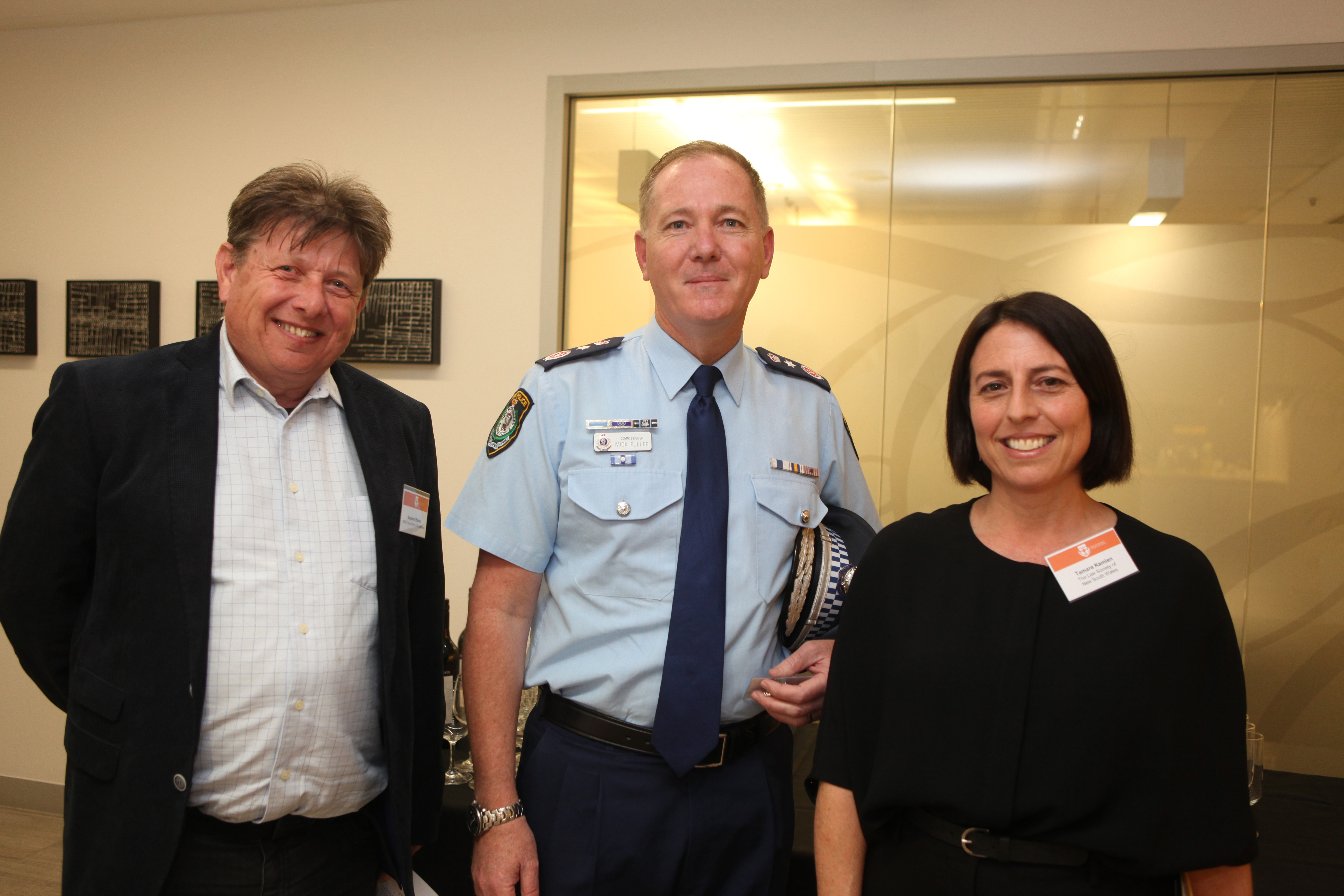 Stephen Blanks, Mick Fuller and Tamara Kamien