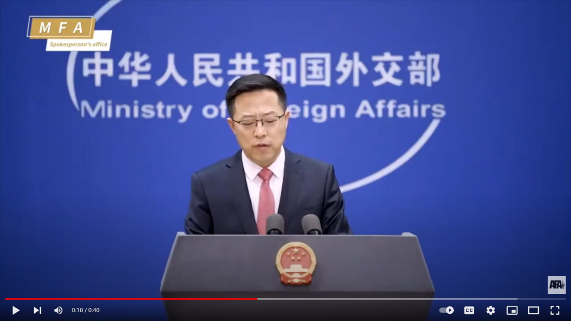 Video: Chinese Government Slams Americans and Second Amendment!