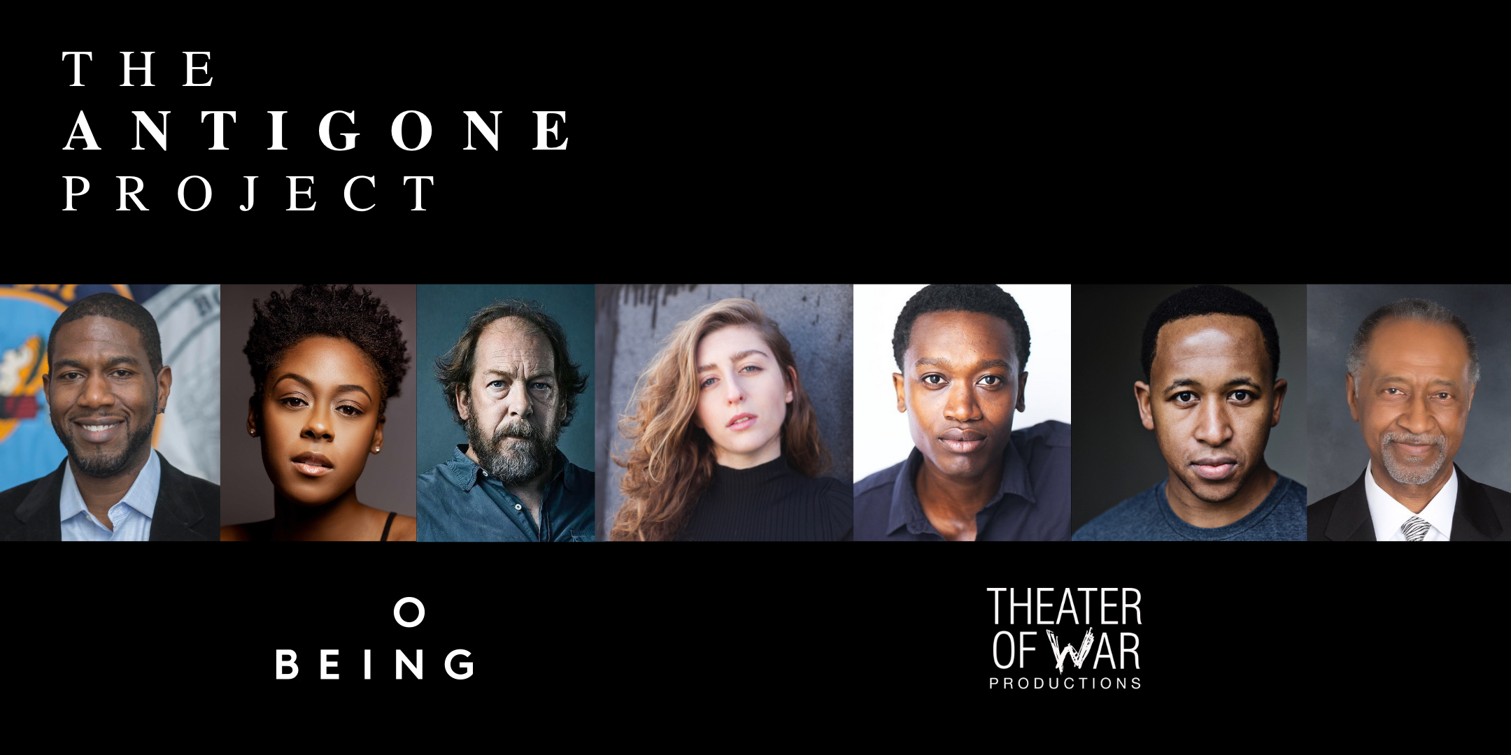 Lineup of headshots of theater actors