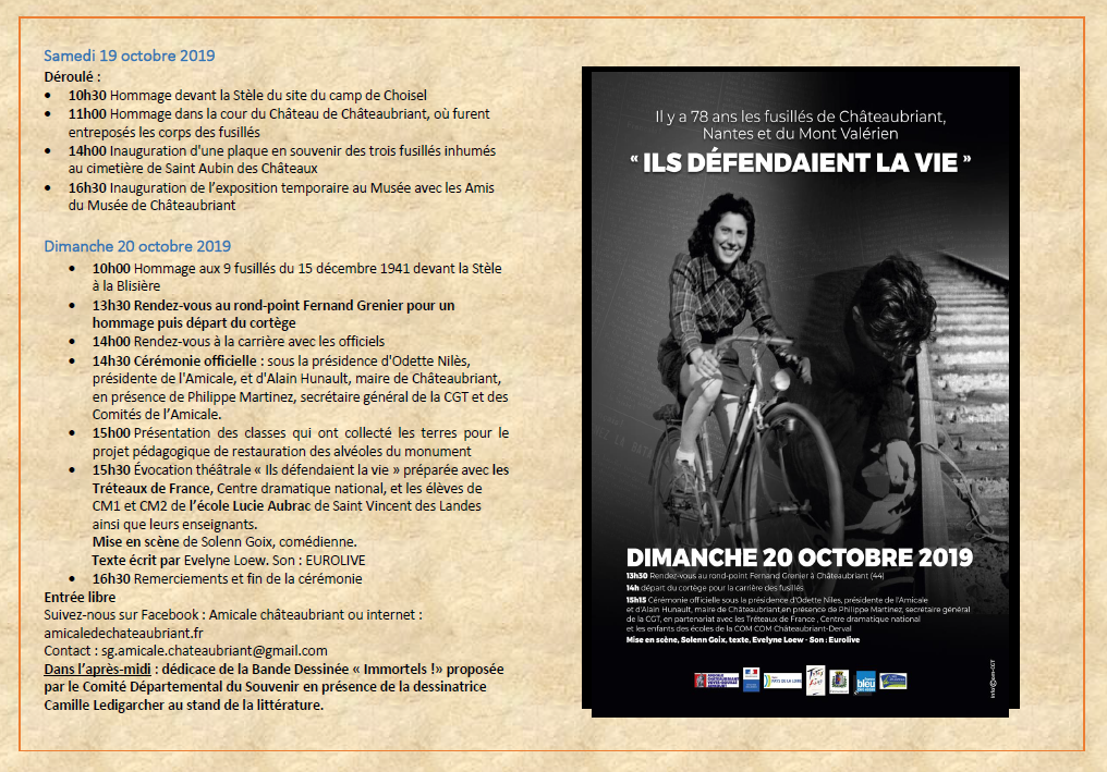 commémoration Chateaubriant