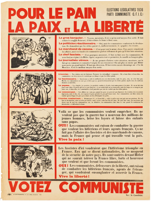 Le Front populaire Cause commune