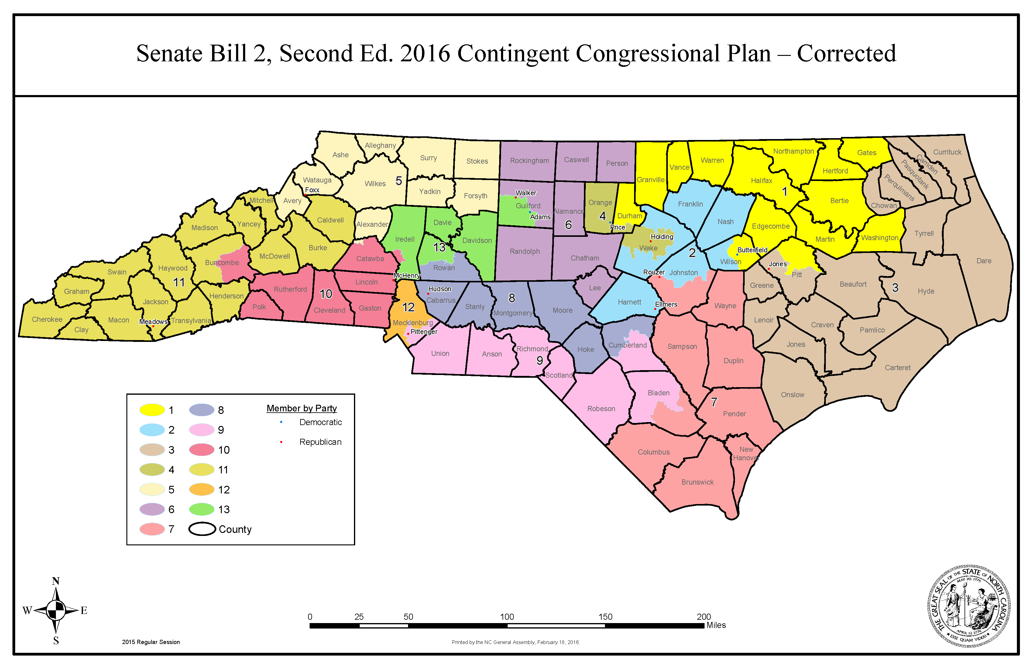 SENATE PASSES NEW CONGRESSIONAL MAP THAT ADDRESSES FEDERAL COURT'S