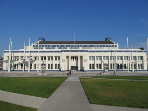 Exterior photograph of the Museum of History and Industry. Photo courtesy of MOHAI.