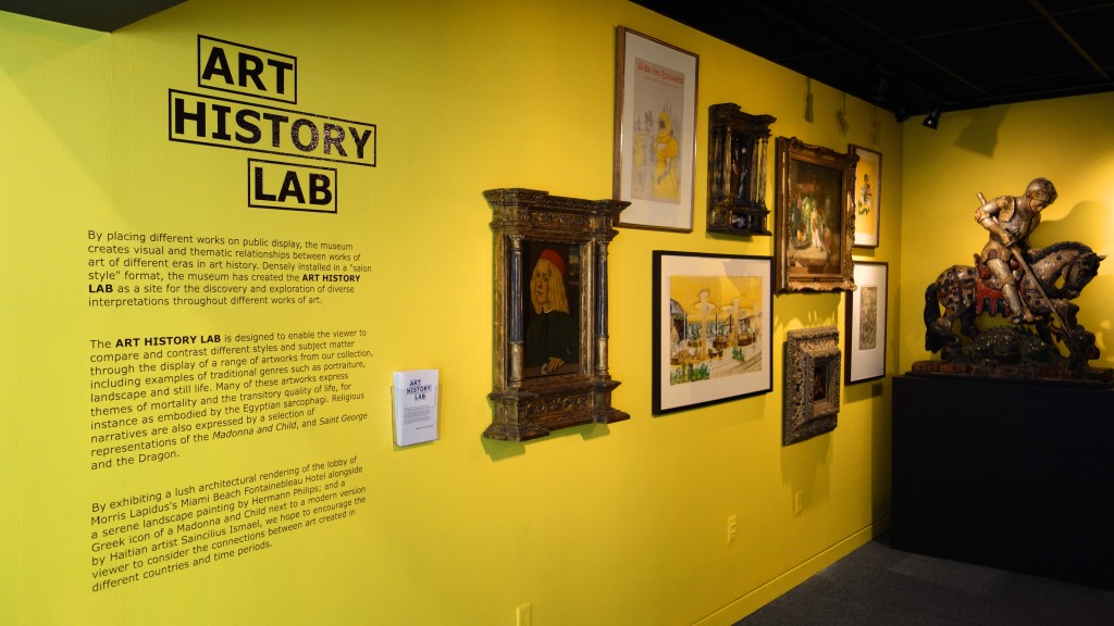 Art History Lab at the Bass Museum of Art