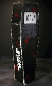 ACT UP Coffin from Missouri History Museum collection