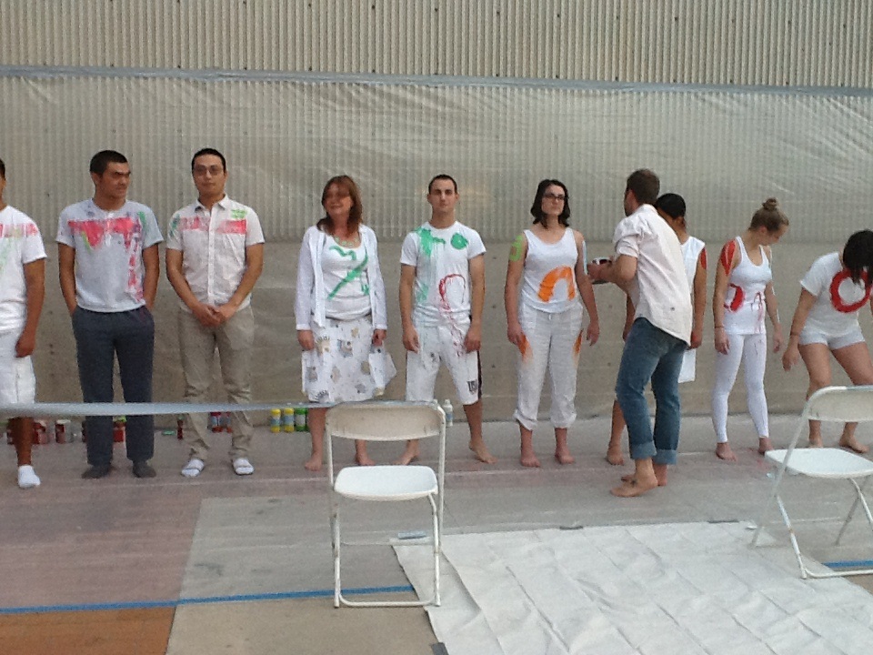 Art Speak Human Mural via Tucson Museum of Art
