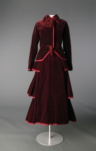 Doucet Walking suit. Circa 1914, France. Worn by Amanda “Minnie” Drexel Fell Cassatt. Gift of Mr. Alexander J. Cassatt. Courtesy of the Drexel Historic Costume Collection, Drexel University.