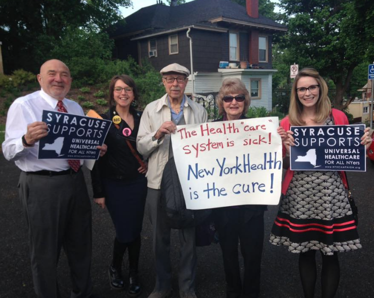 Syracuse healthcare advocates, 2016.
