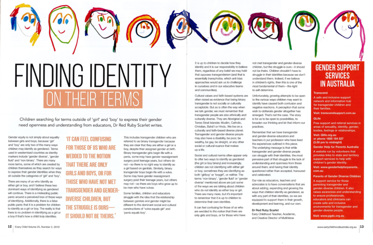 Finding Identity On Their Terms