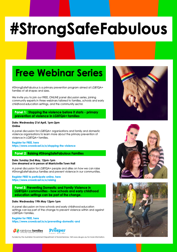 #StrongSafeFabulous Webinar Series