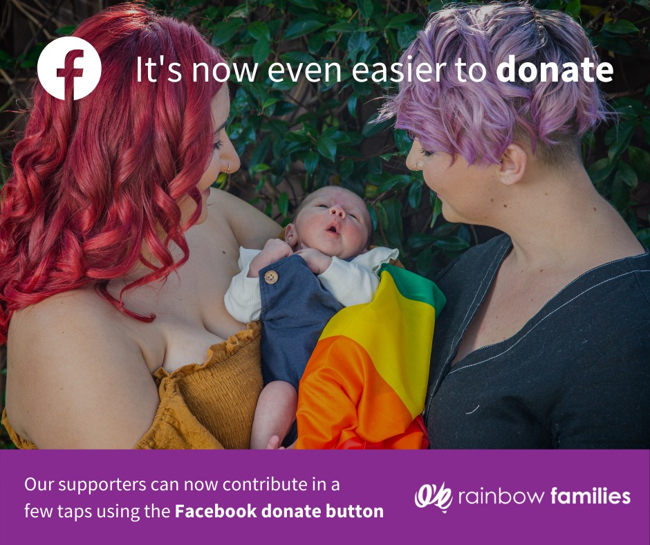 Fundraise On Facebook For Rainbow Families