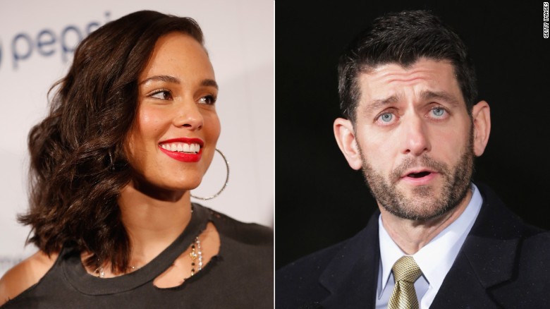 Alicia Keys to Paul Ryan: Show Love & Compassion, Schedule a Vote for Justice Reform