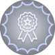 The Premiere Patriot Silver badge is earned by reaching level 2. Premiere Patriot Silver