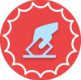 The Active Voter badge is earned by signing up as an active voter. Active Voter