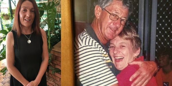 Wendy Robison and her parents