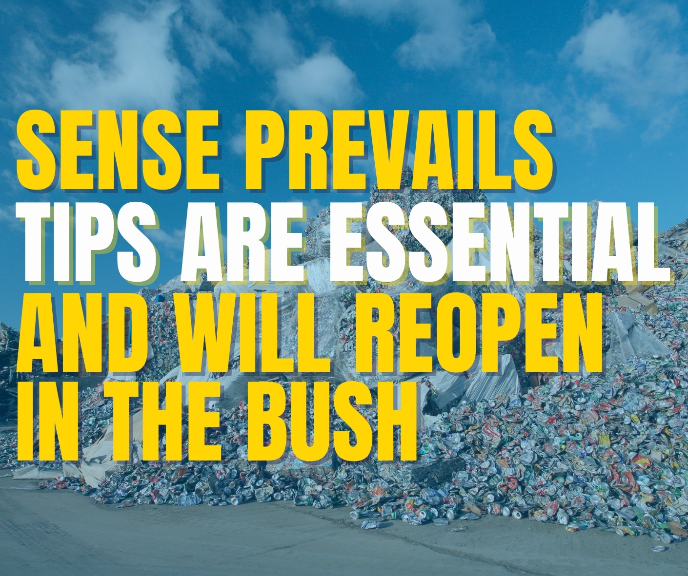 Sense prevails! Tips are essential Image